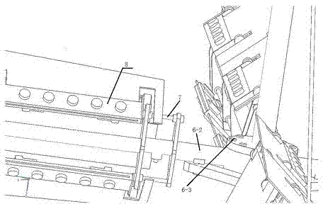 Wing span type self-adapting blade structure