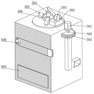 Marine tail gas desulfurization and purification treatment device