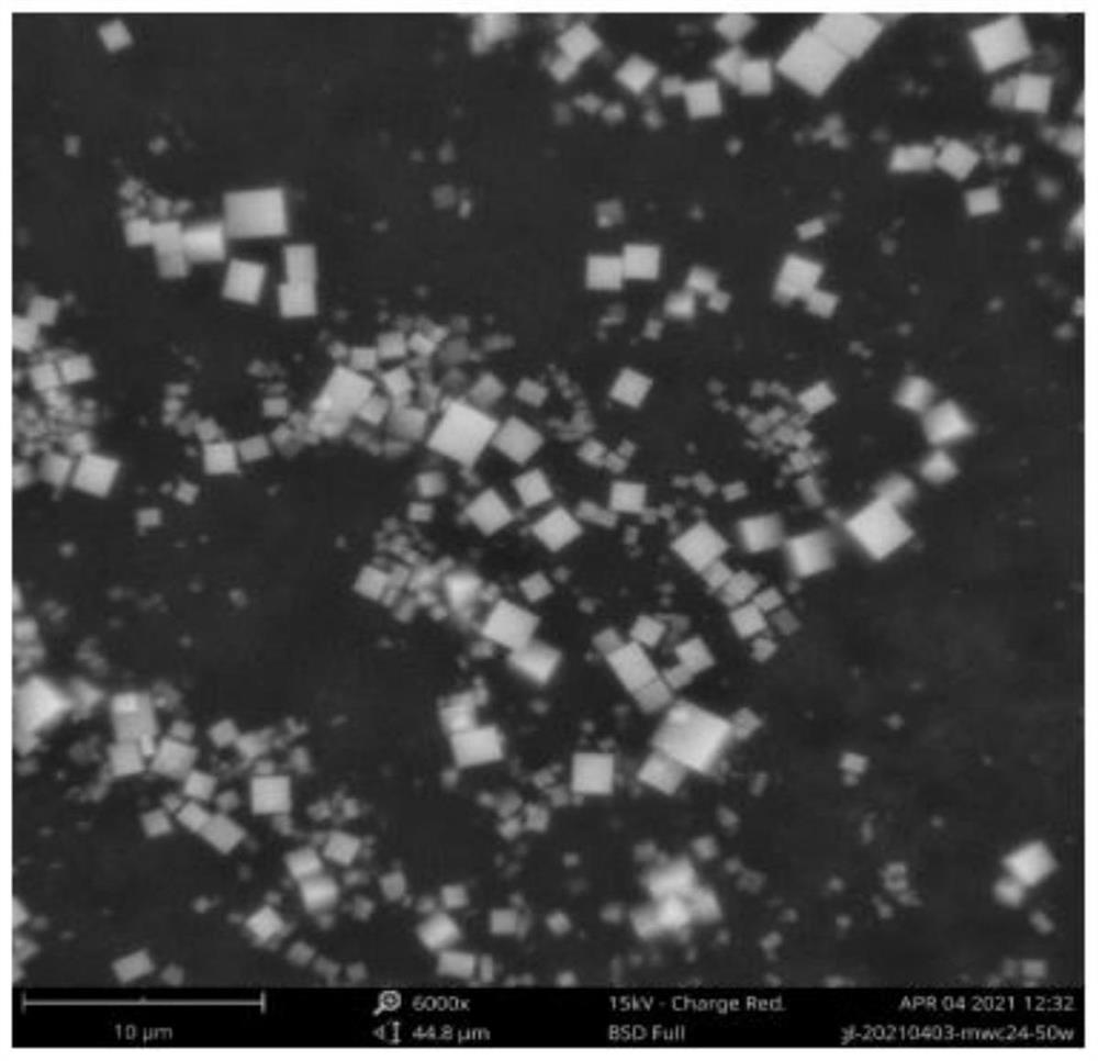 Cubic MOF-5 catalyst and preparation method and application thereof in production of hydrogen peroxide through oxygen reduction