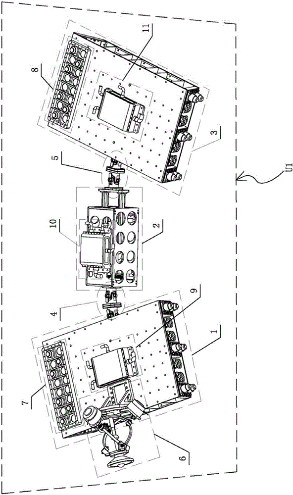 Control method of visual detecting device in nuclear fusion cabin