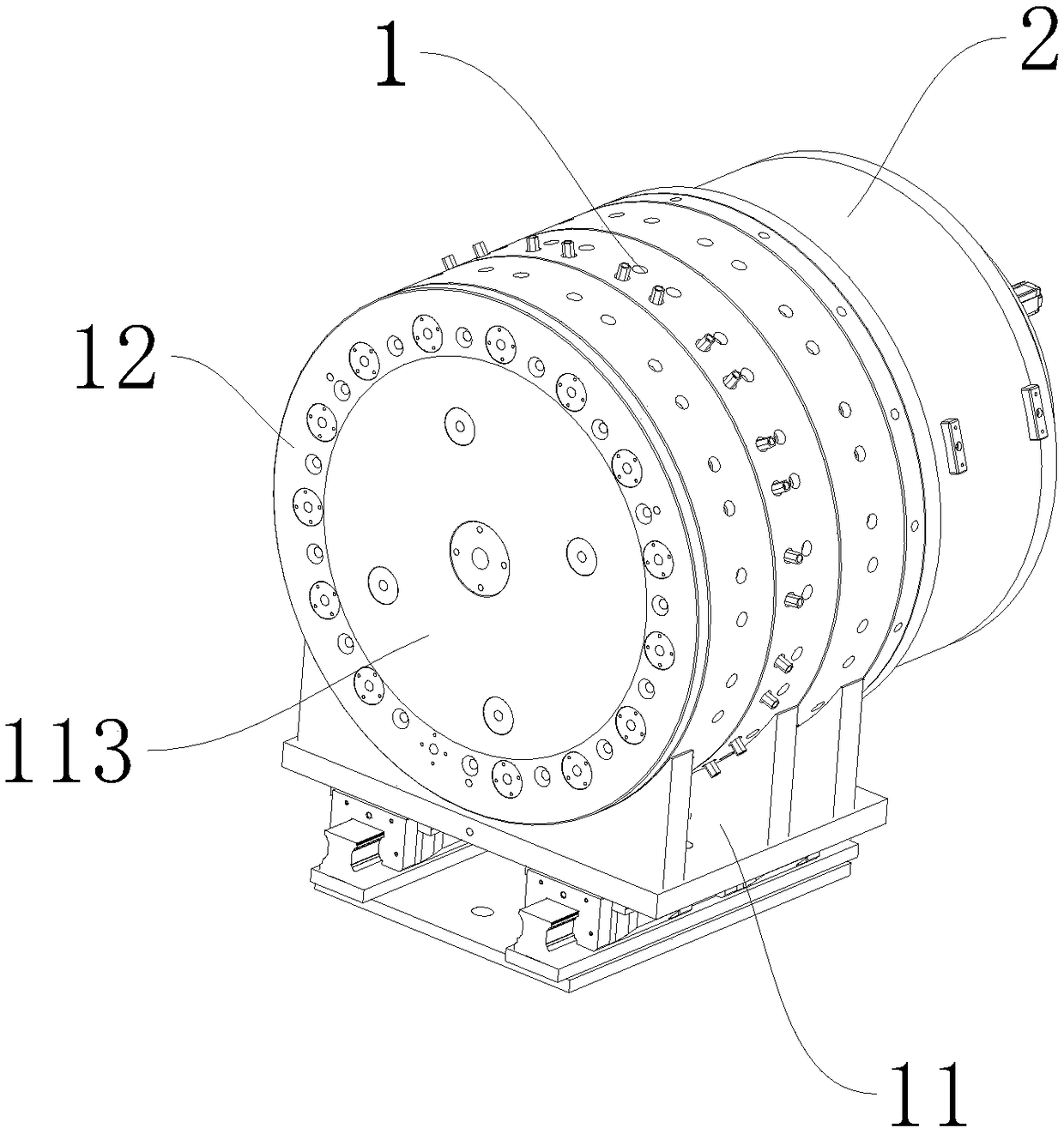 High-stability OLED evaporation equipment