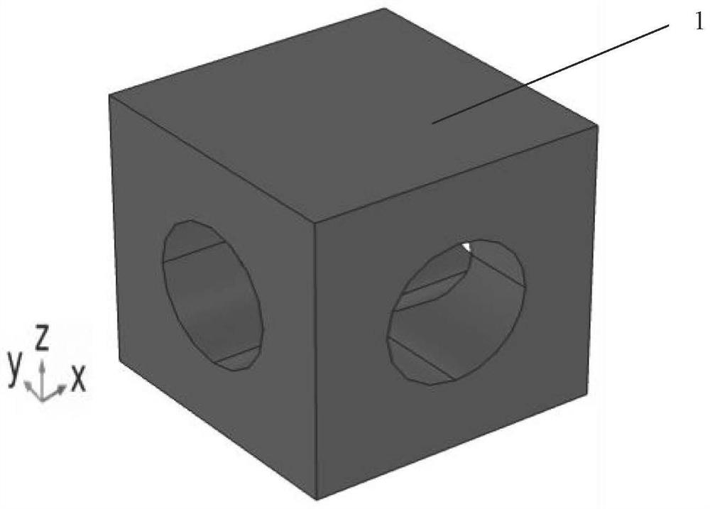 Low-frequency shock-absorbing seismic super-glume structure