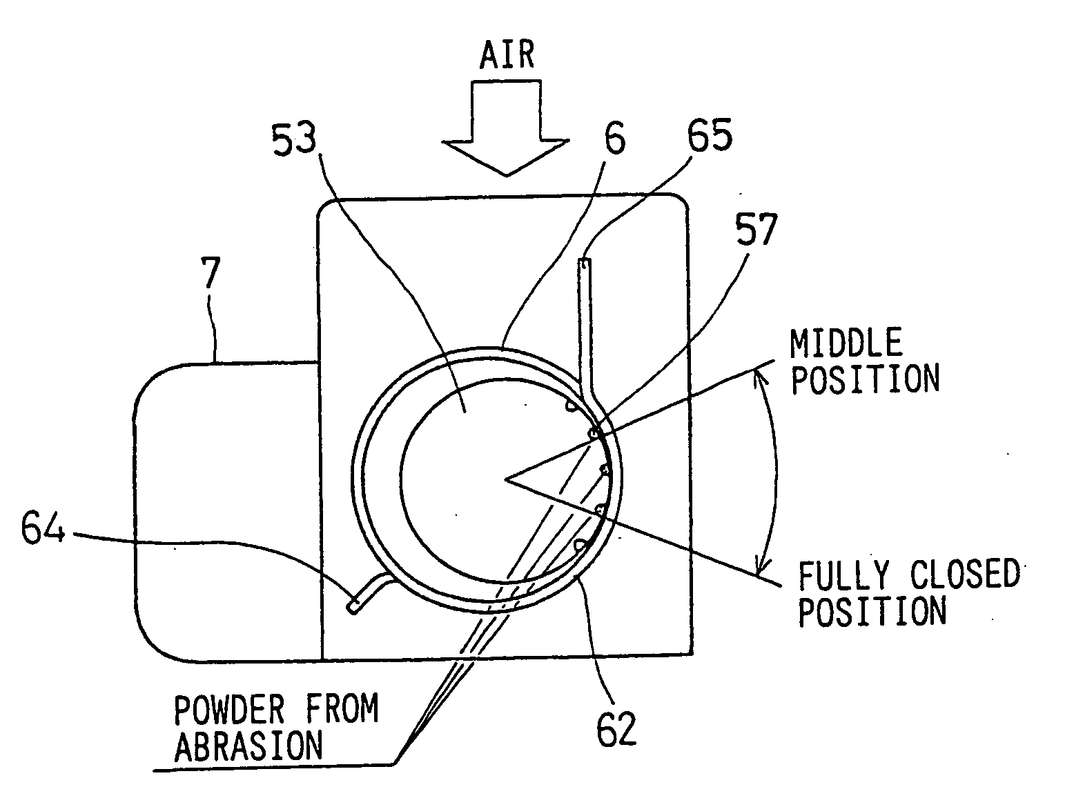 Electronically controlled throttle control apparatus