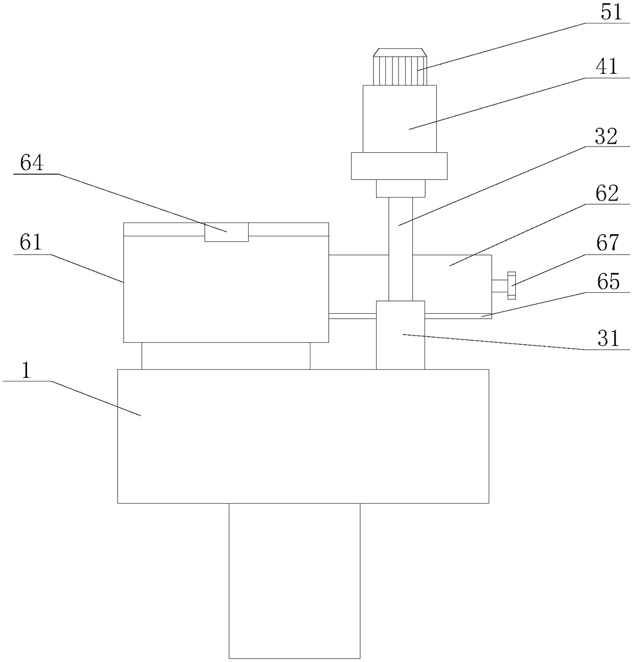 Building cement indoor testing and maintaining device and method