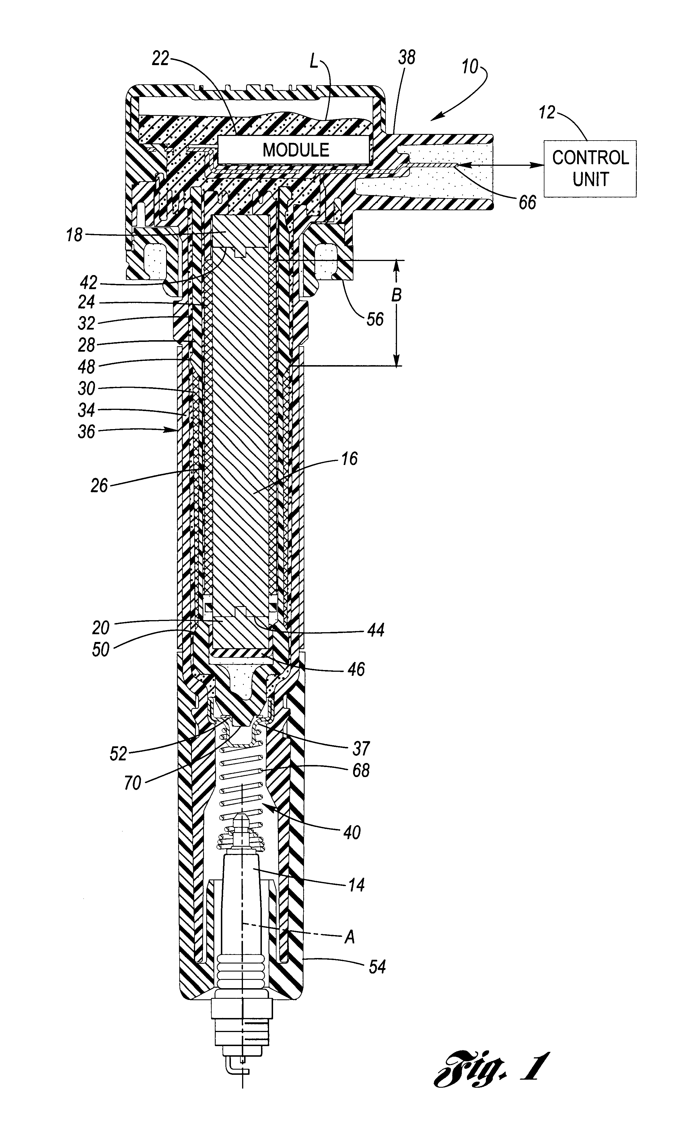 Ignition apparatus having increased leakage to charge ion sense system