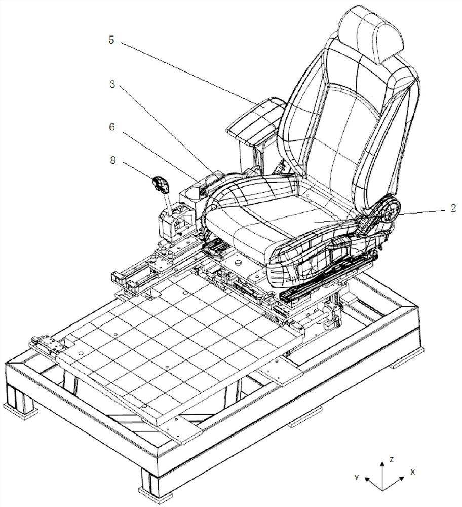 Evaluation method for the positional comfort of parts in the sub-dashboard area