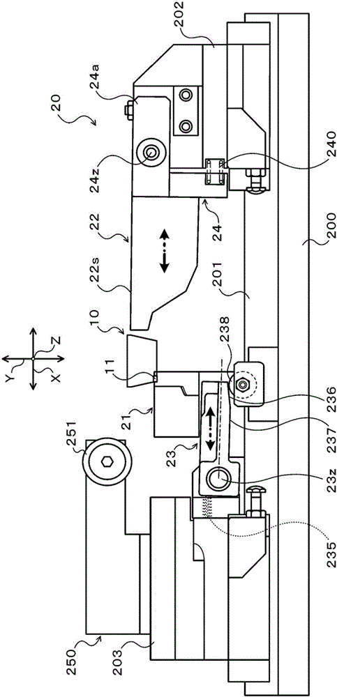 Conductor molding device and method