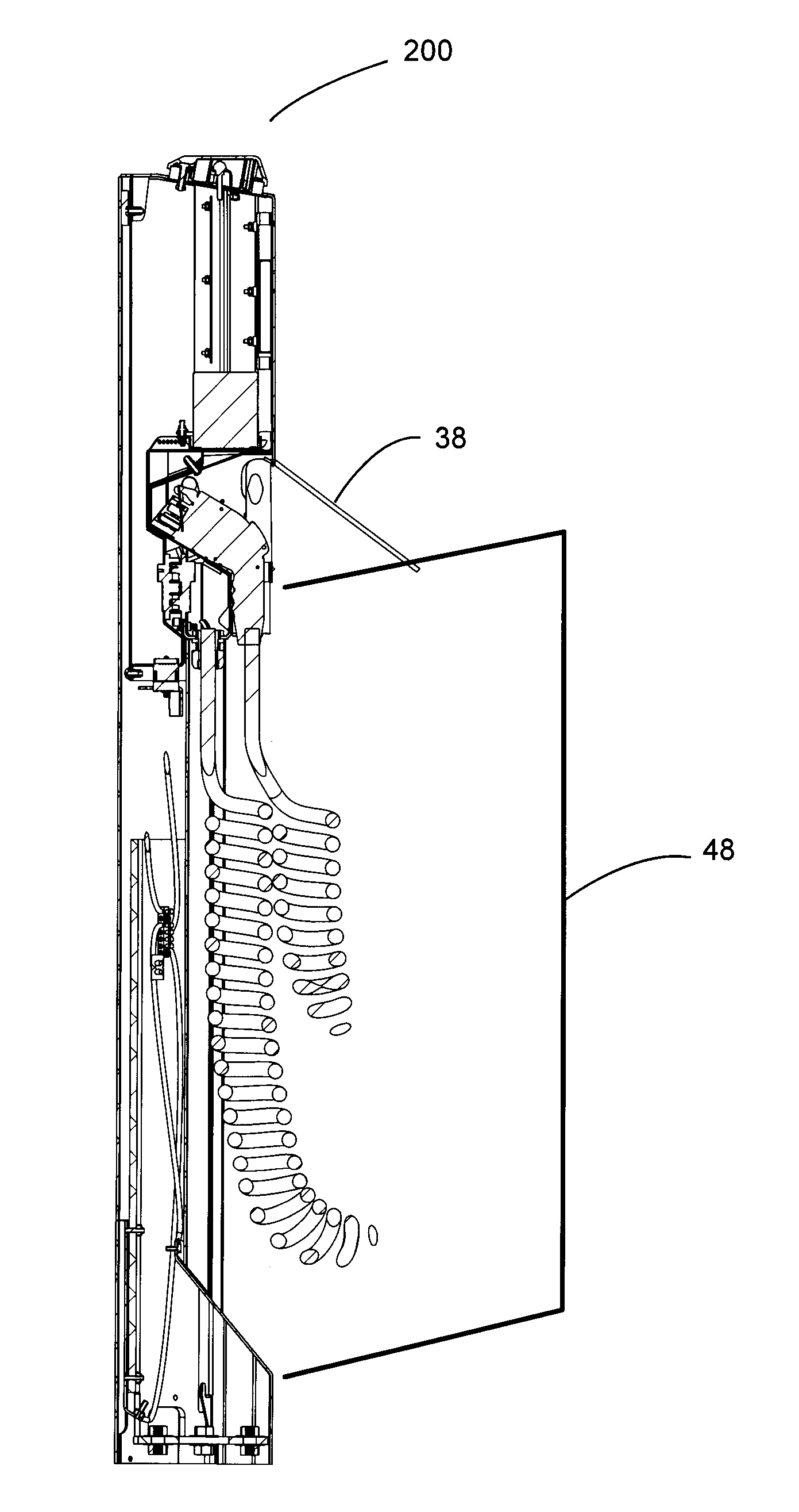 Electric vehicle charging station and method for charging an electric vehicle