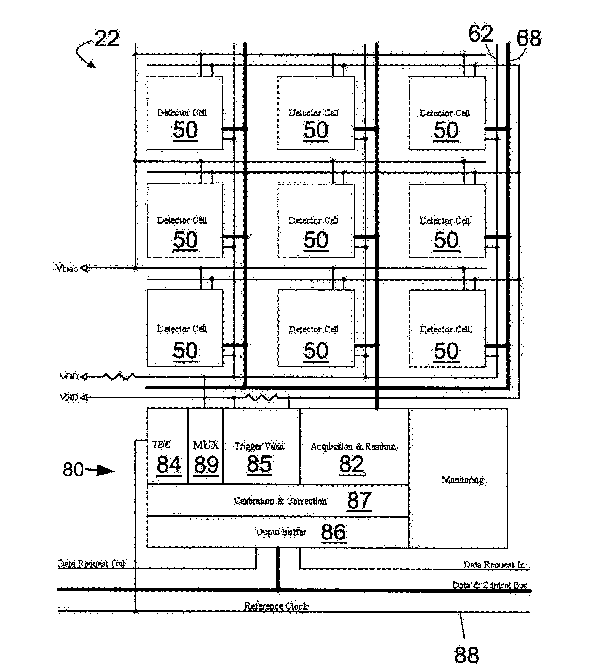 Digital silicon photomultiplier for tof-pet