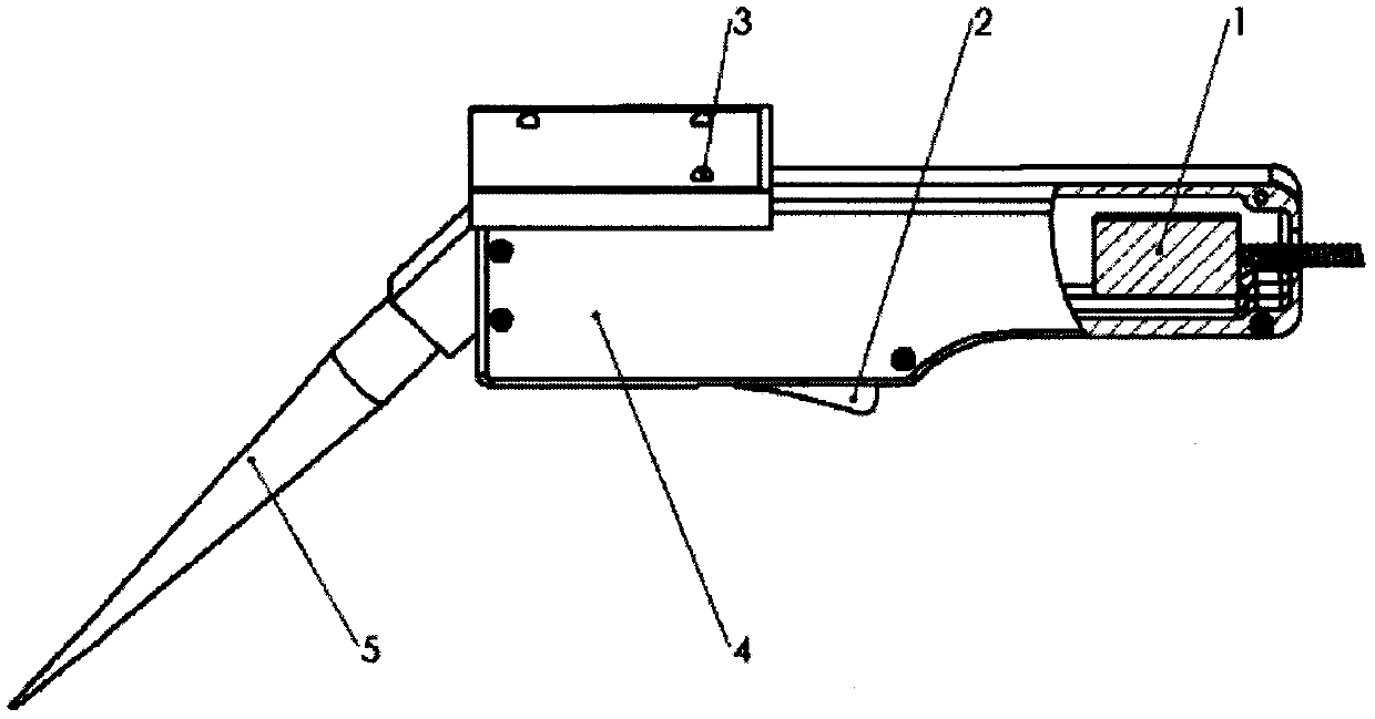 Handheld teaching device and method based on stereoscopic vision