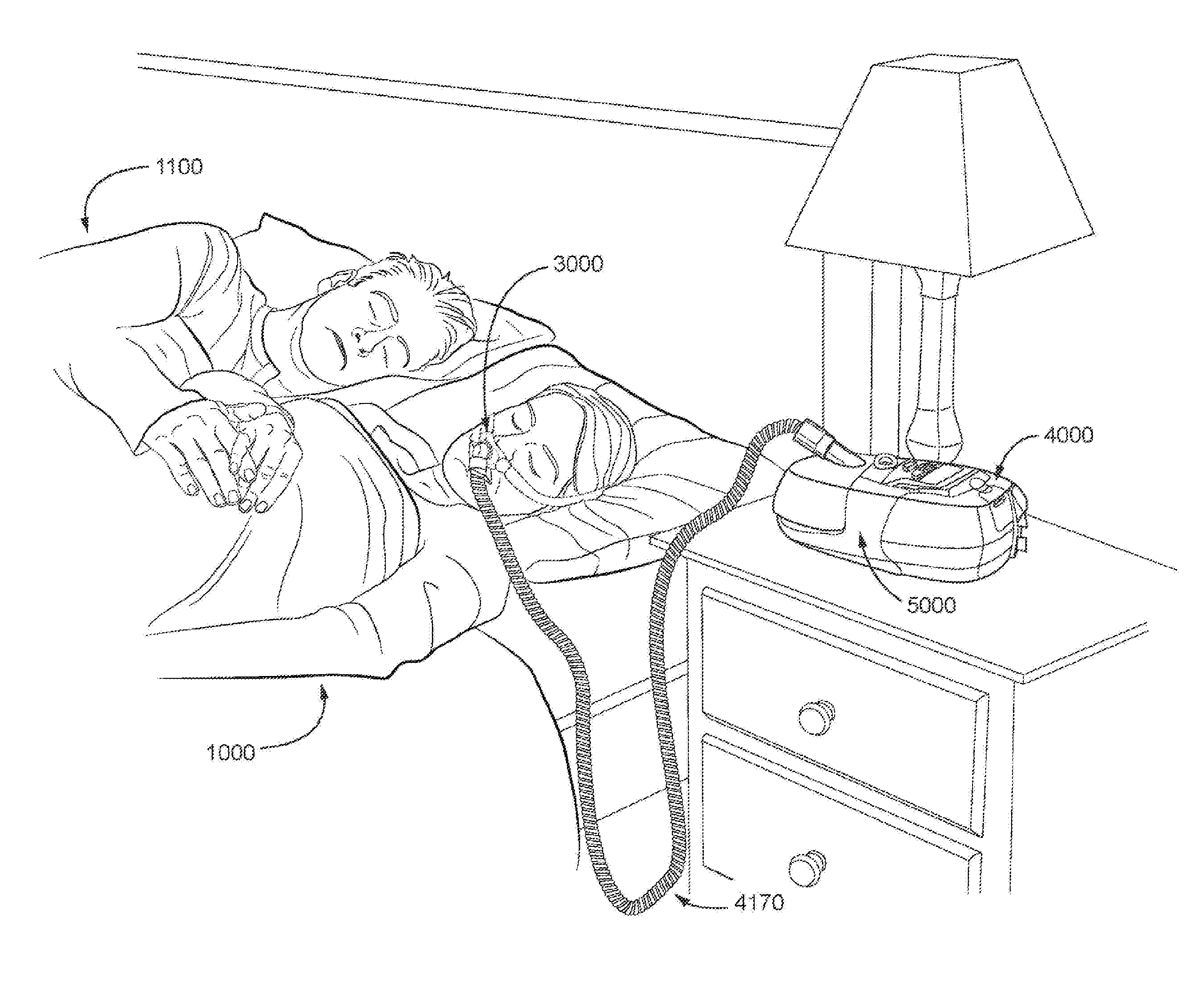 A patient interface system for treatment of respiratory disorders