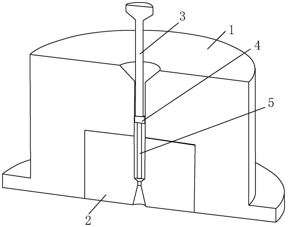 Extrusion preparation process for obtaining iron-based superconducting wire in single pass and product thereof