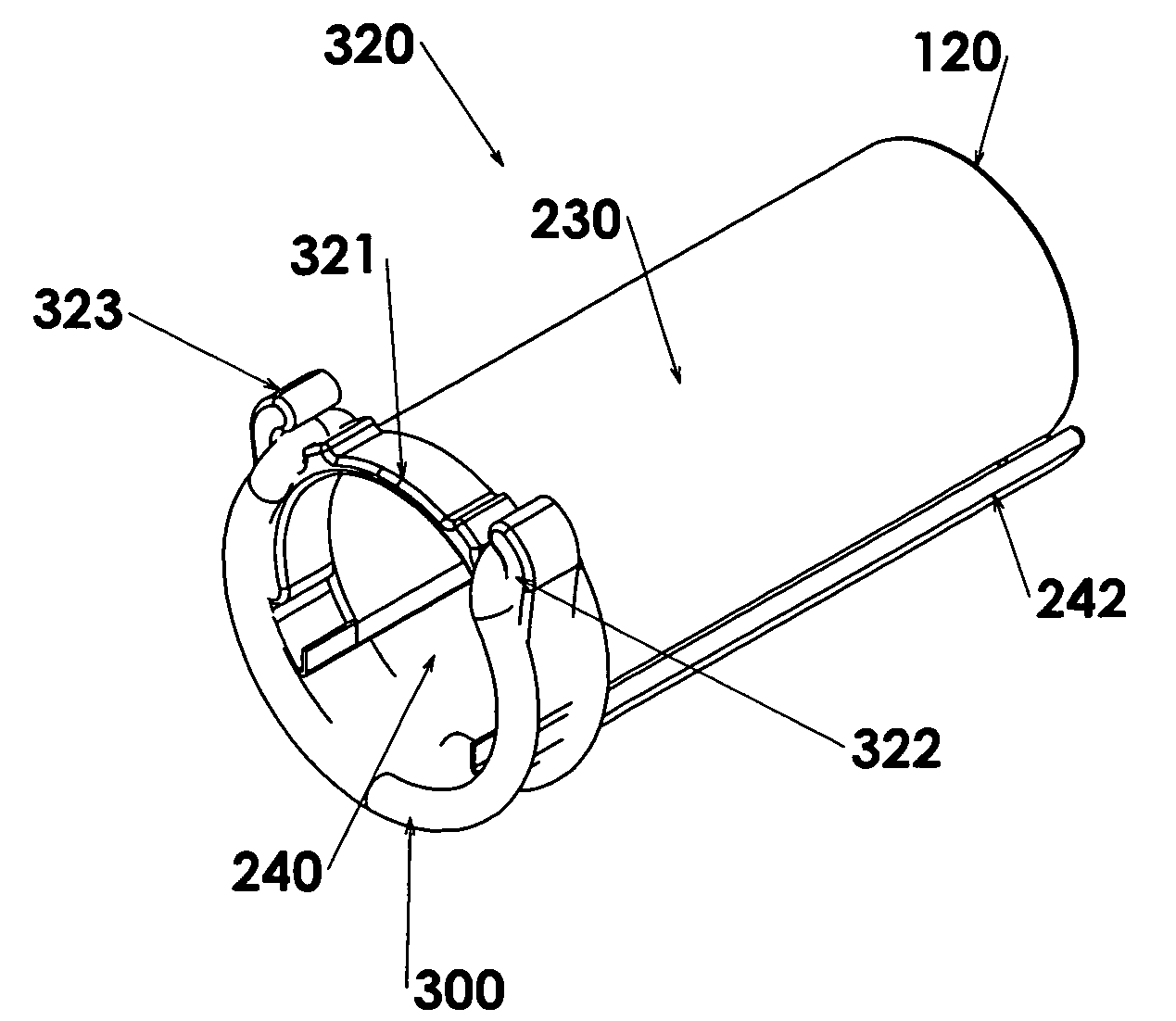 Adapter for attaching devices to endoscopes