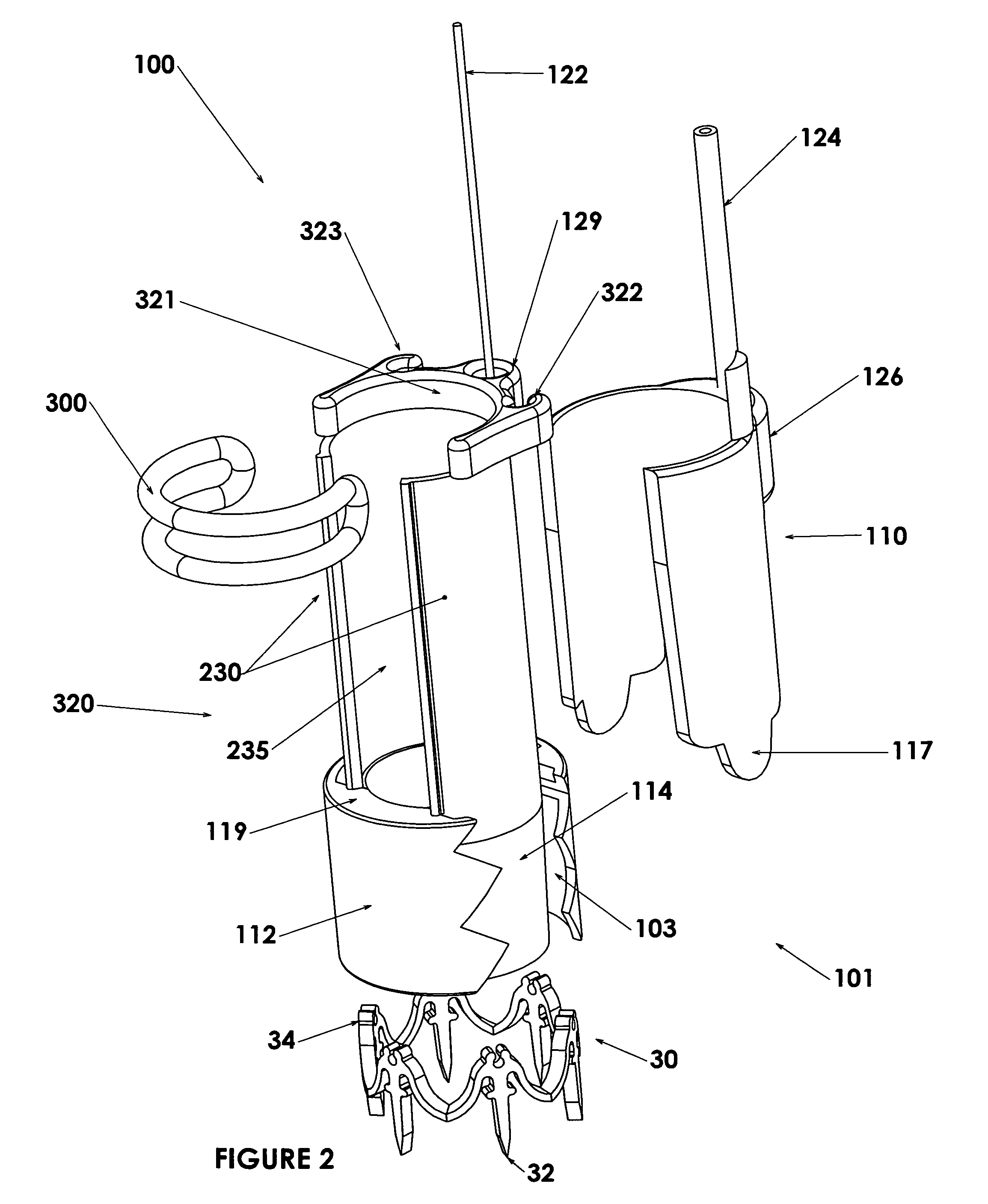 Adapter for attaching devices to endoscopes