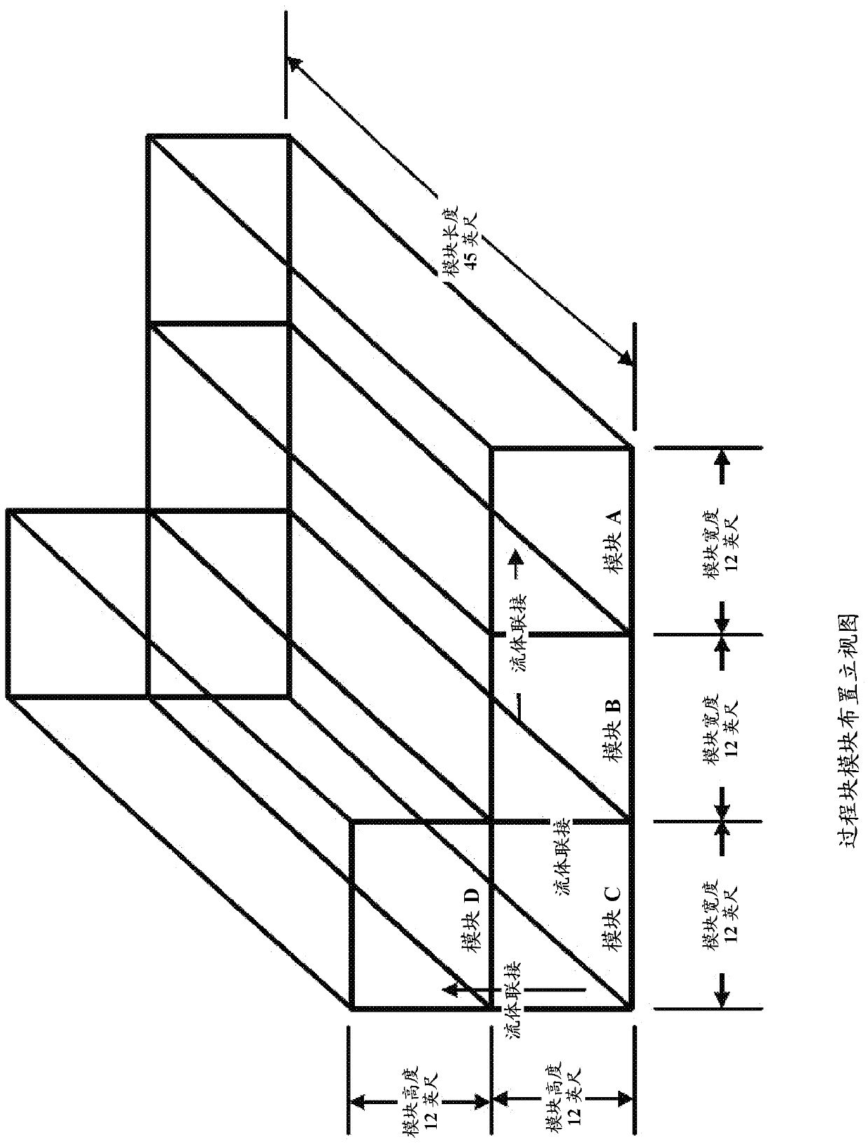 Modular processing facility with distributed cooling systems