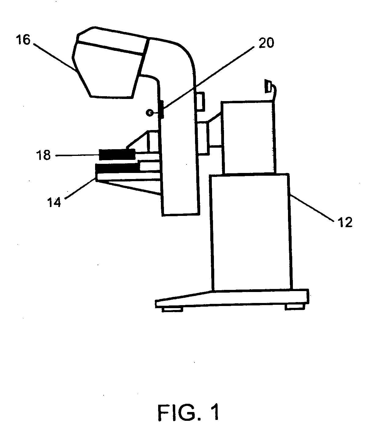 Method and apparatus for determining peripheral breast thickness