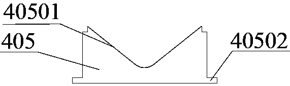 Ultrasound-assisted batched creep ageing forming device for wallboard, and application method of ultrasound-assisted batched creep ageing forming device