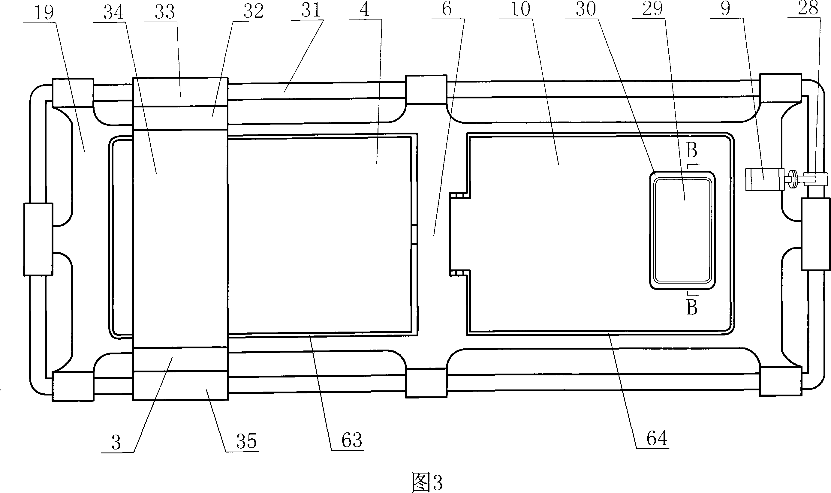 Multifunctional medical nursing bed