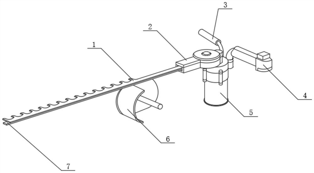 Branch pruning equipment used for garden maintenance