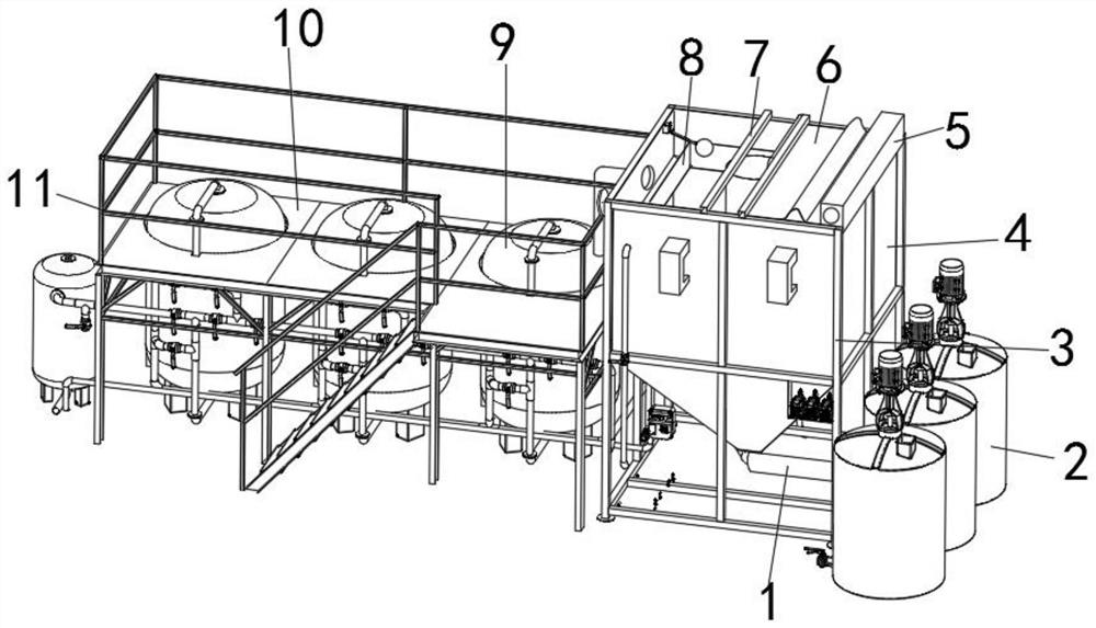 Sewage treatment equipment with deodorization function