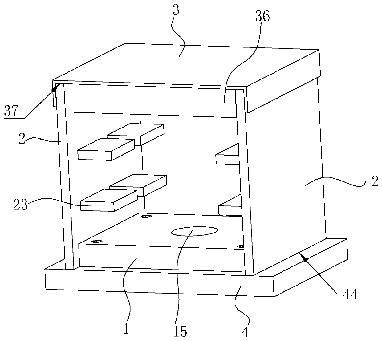 Pipe rack channel and construction method thereof