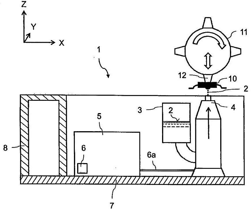 Dispenser system for placement machine, placement machine and method for dispensing a dispenser mediums on components