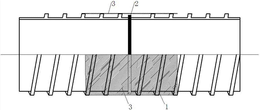 Composite connection construction technology for steel reinforced spirally wound polyethylene drainage pipe