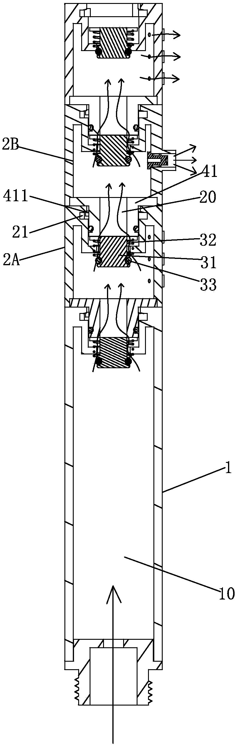 Multifunctional modular combined sprinkler