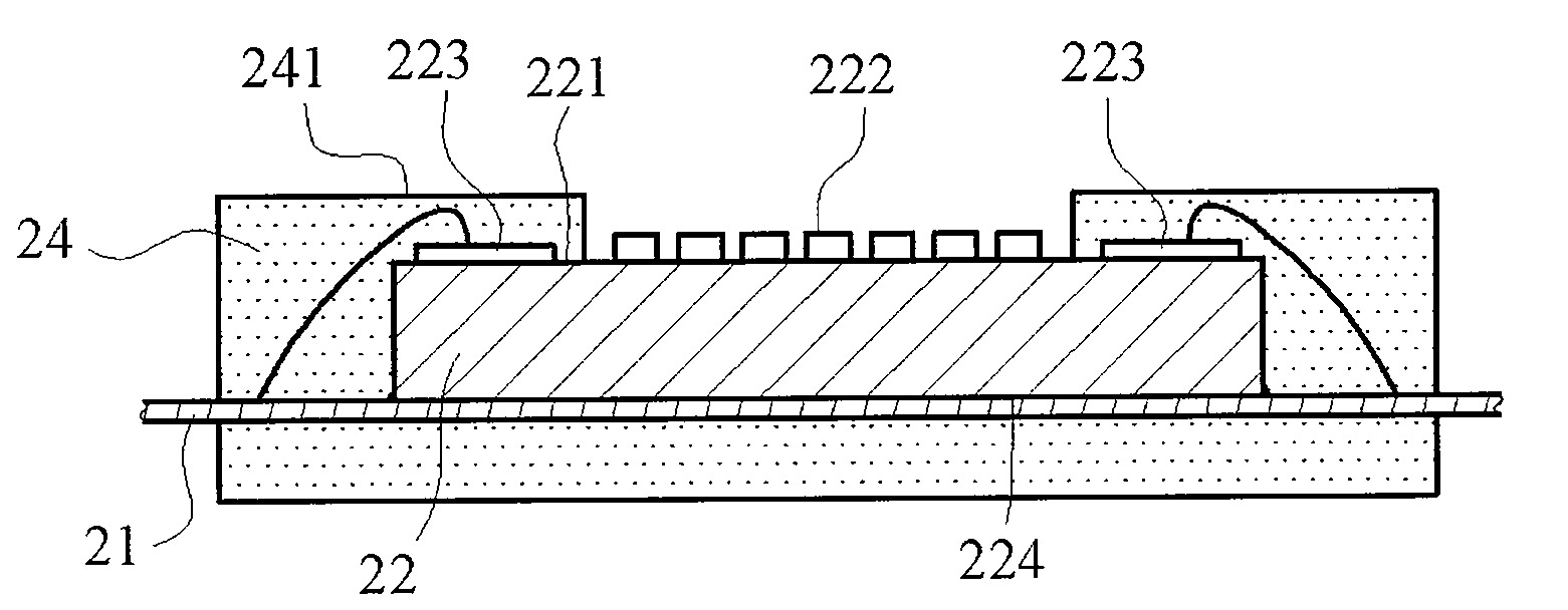 Method for manufacturing plastic packaging of MEMS devices and structure thereof