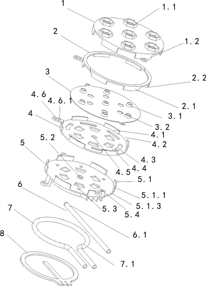 Bidirectional isobaric porous equal air supply and double-layer wind mixing regulating device used for combustor