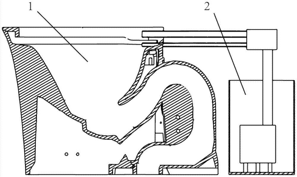 Toilet flushing method