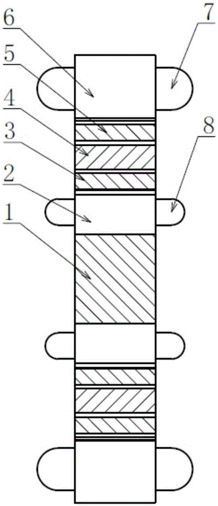 Dual-stator rotating motor