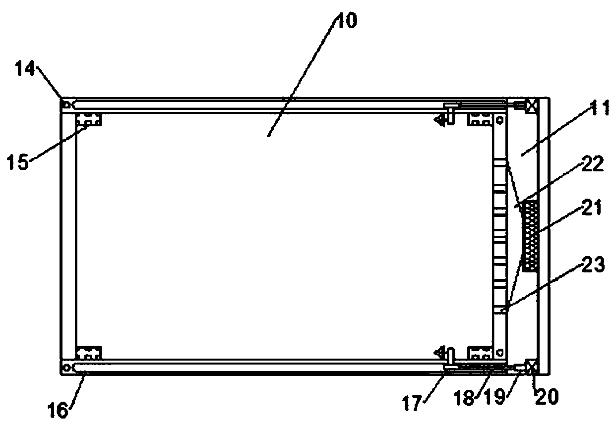 Blank cutting device for sock processing
