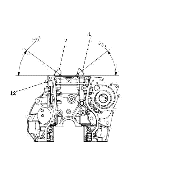 Engine cooling inclined hole detection tool and detection method based on the same