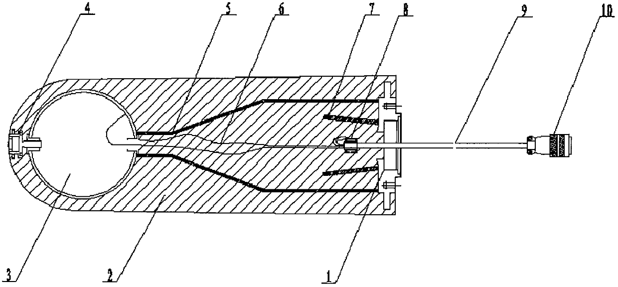 A kind of underwater acoustic transmitting transducer