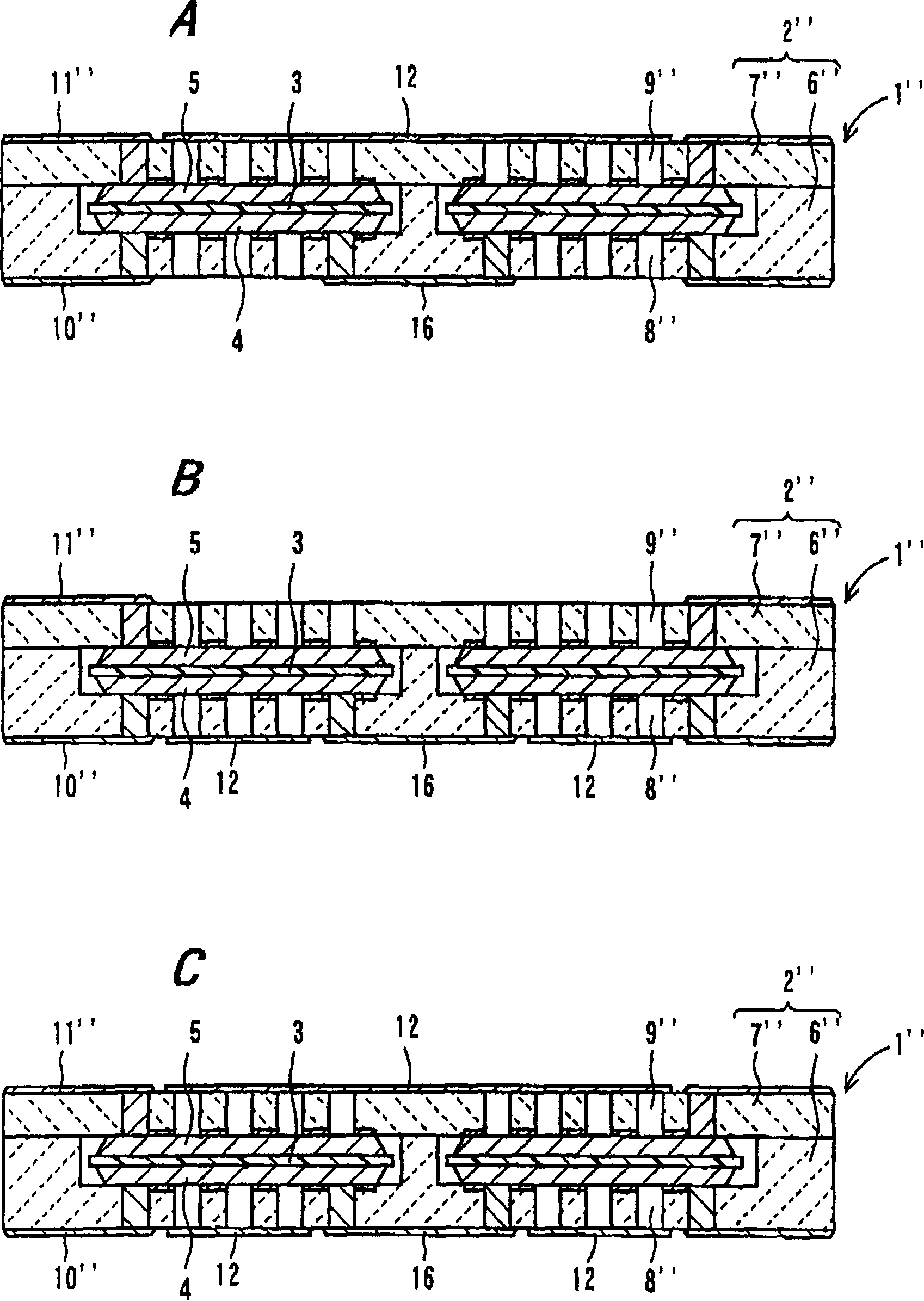 Container for fael cell, fuel cell and electronic apparatus