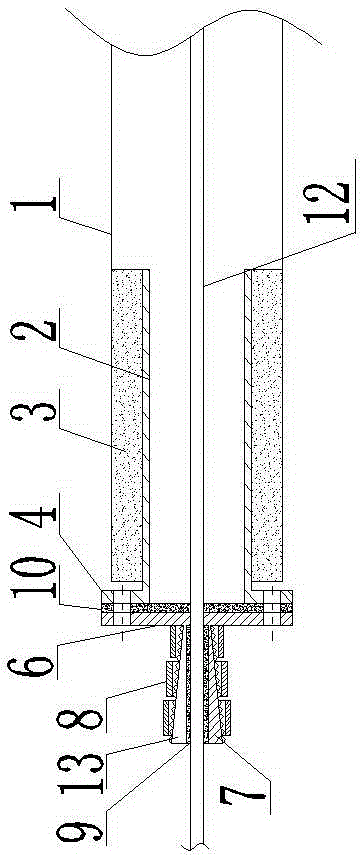 Hydraulic pressing, flushing and pumping integrated hole sealing device and method