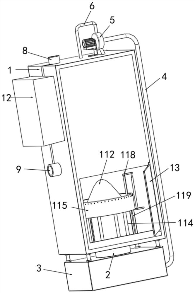 Electric automatic spraying device