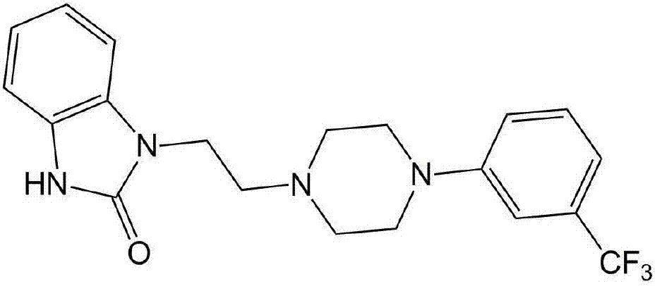 Preparation method of flibaserin intermediate