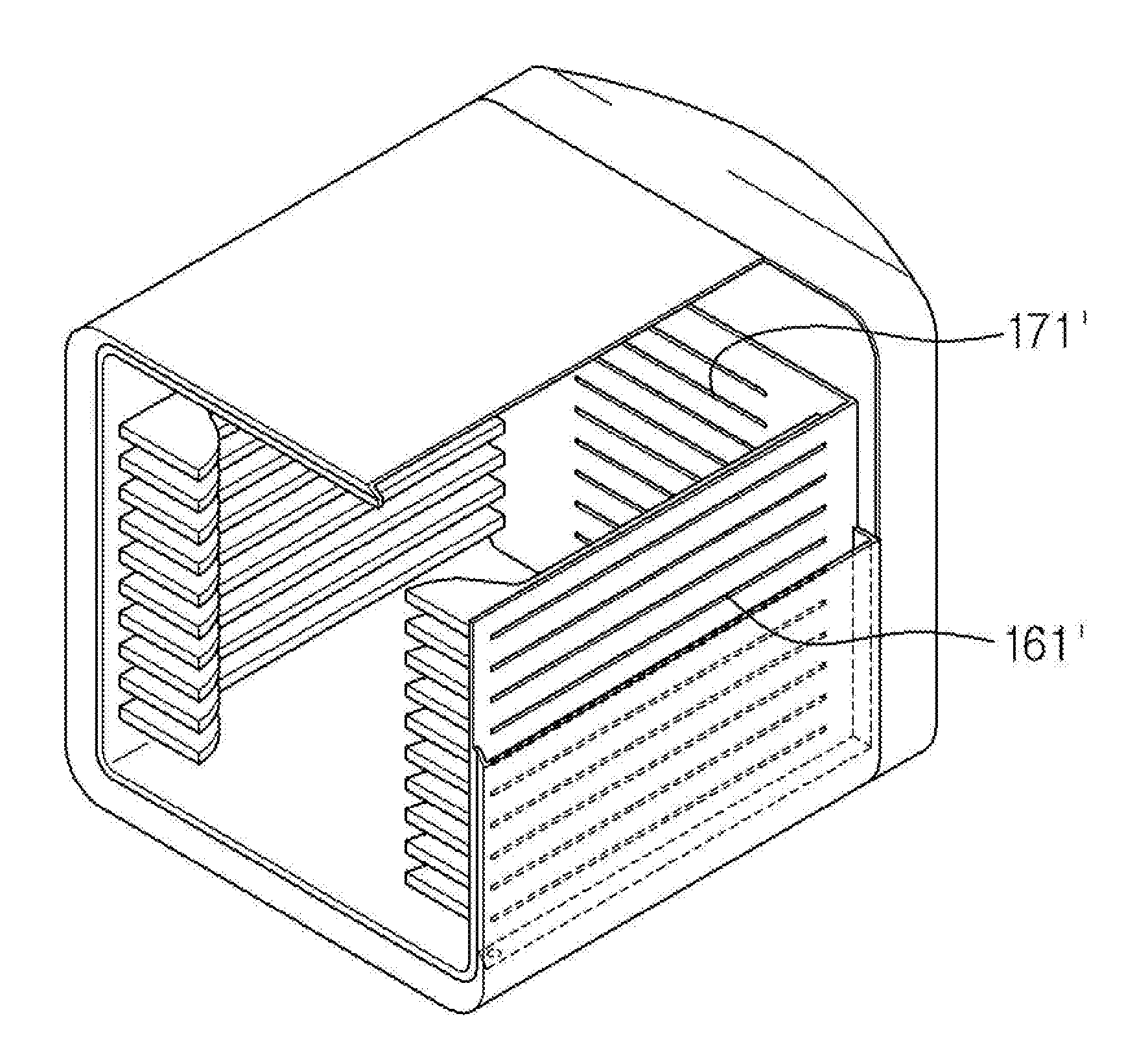Wafer storage container