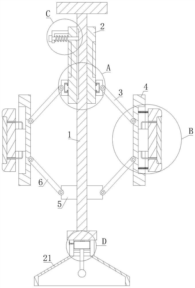 High-transmittance thin-wall container production injection mold grabbing device