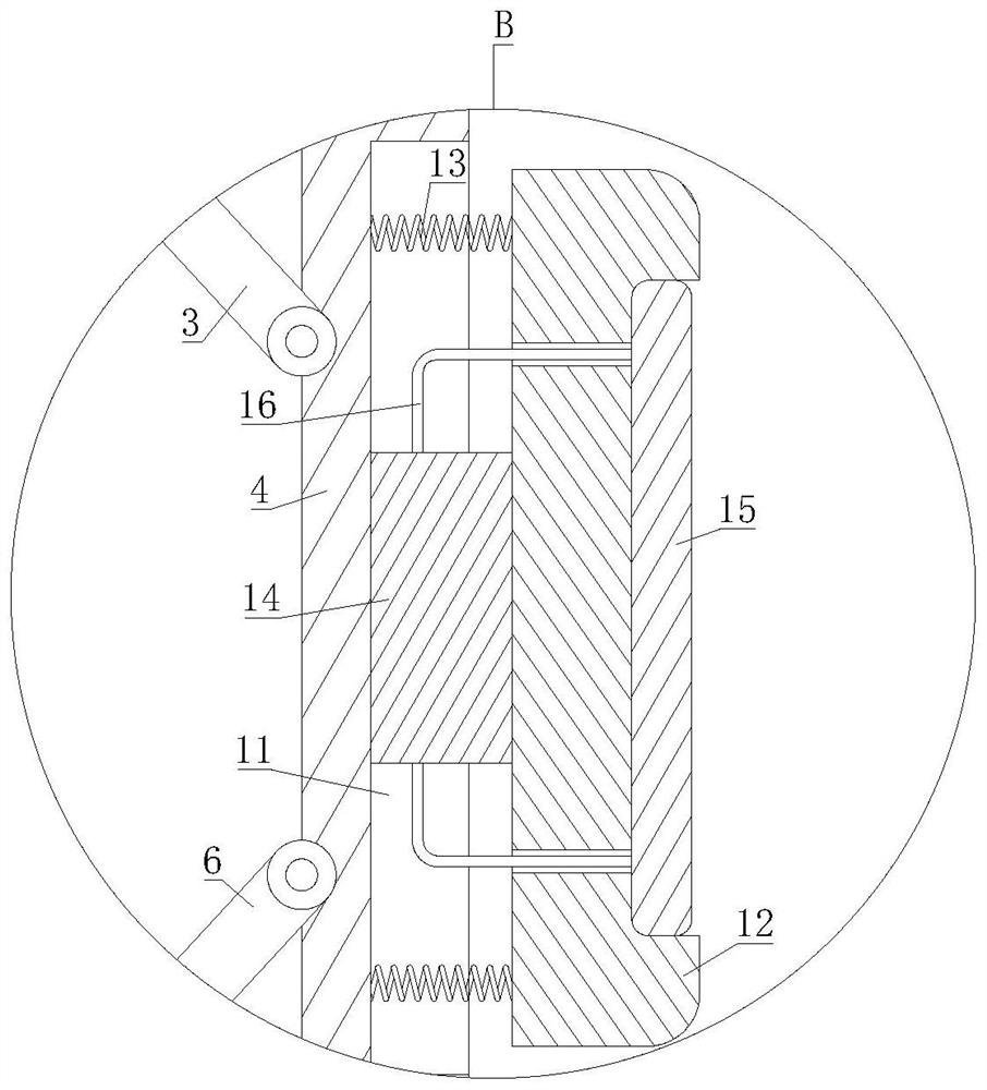 High-transmittance thin-wall container production injection mold grabbing device