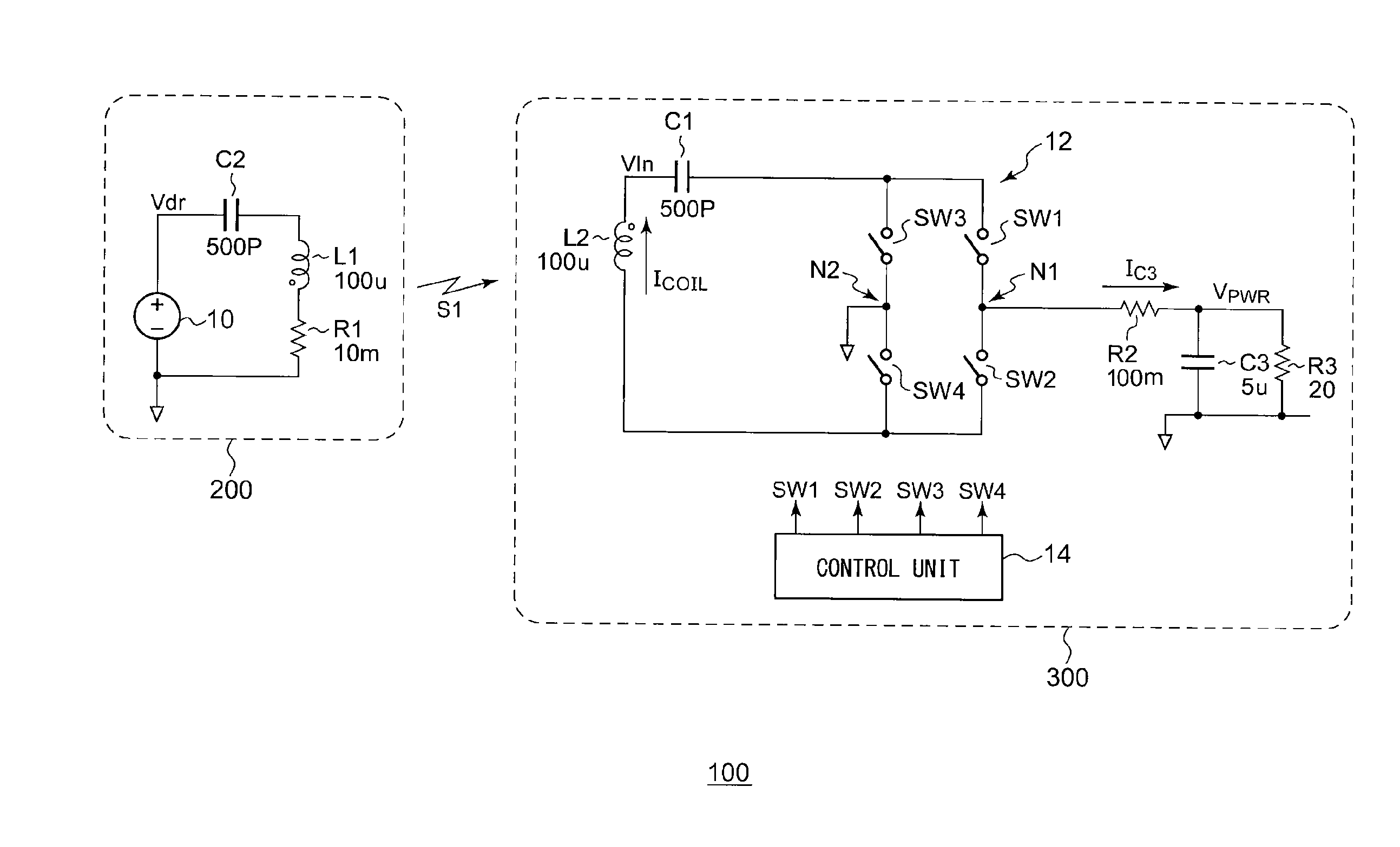 Wireless power receiving apparatus and wireless power supply system
