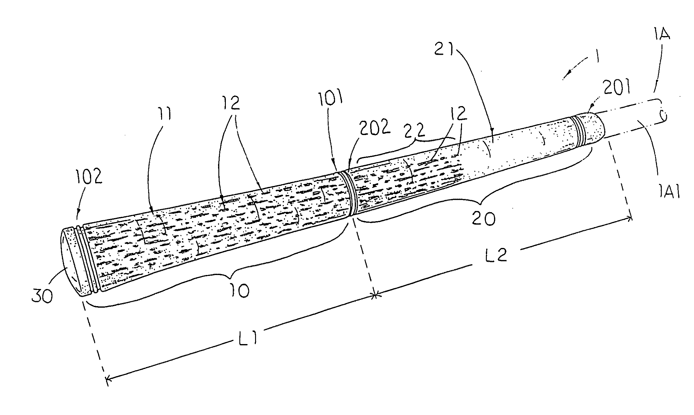 Golf club grip and manufacturing method thereof
