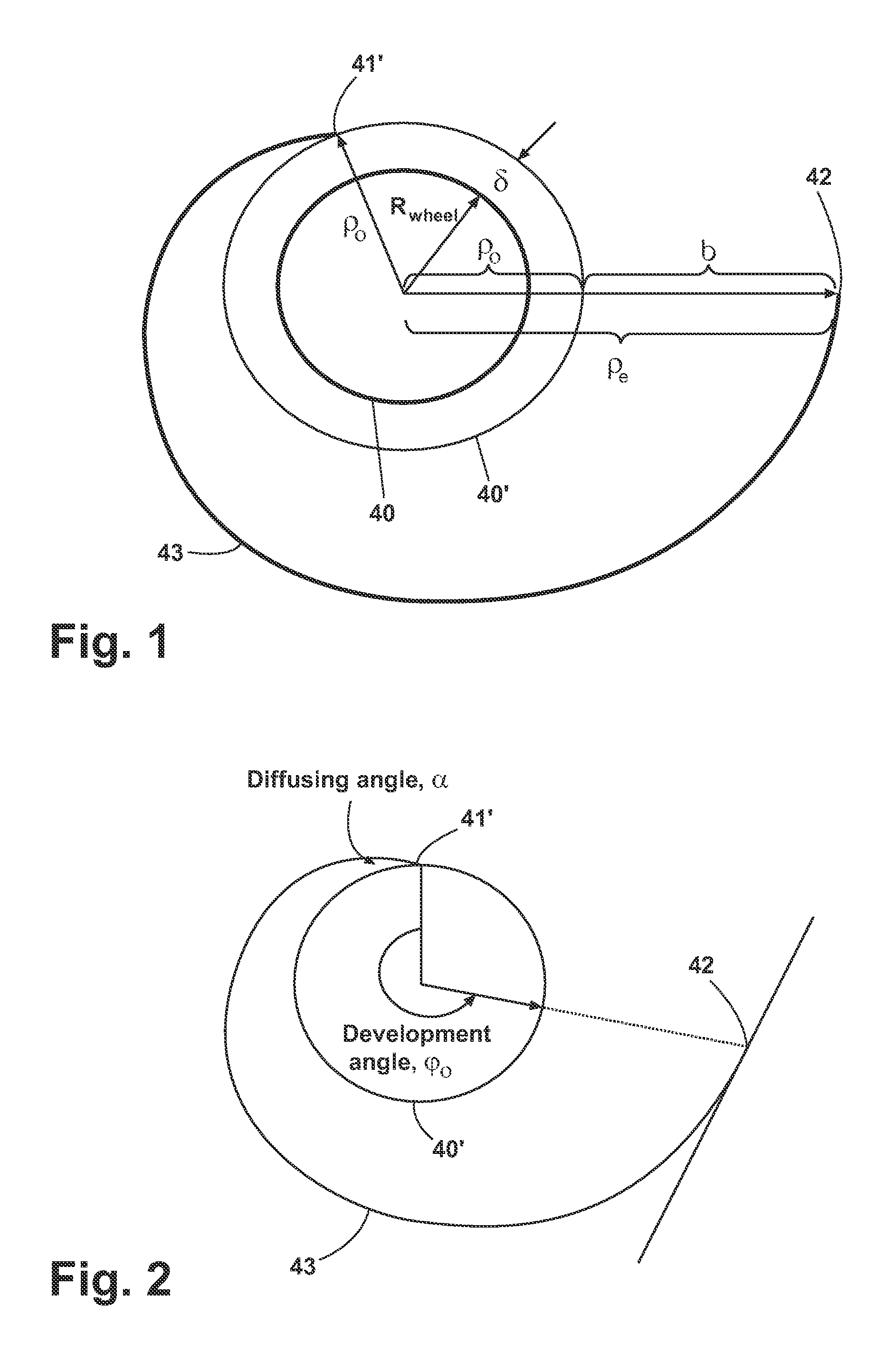 Method for designing a blower wheel scroll cage