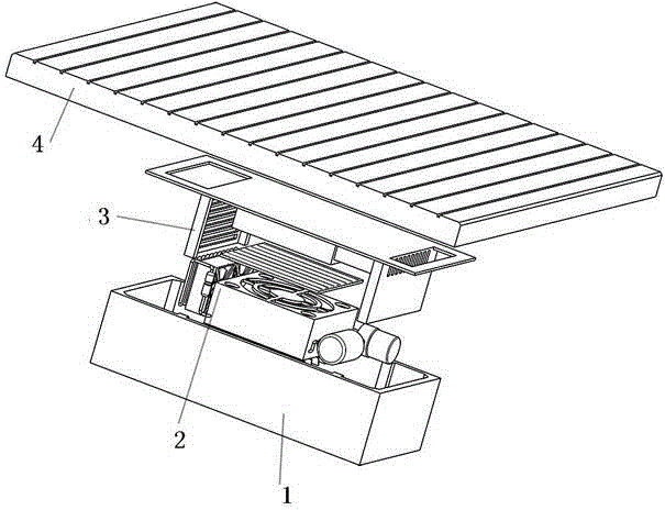 A solar ventilation and refrigeration device