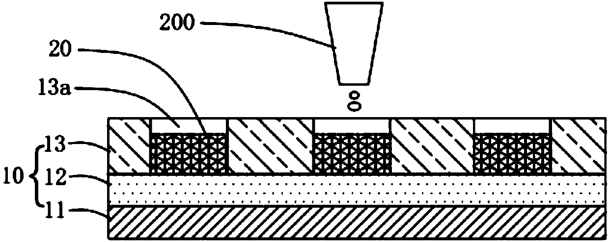 Manufacturing method for conductive film based on printing process