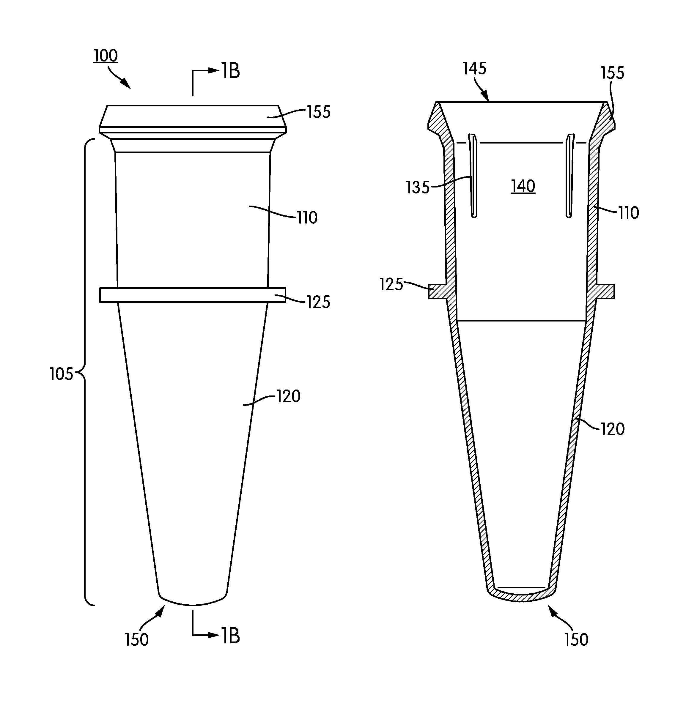 Interlocking cap and receptacle with detent feature and method and apparatus for separating interlocked cap and receptacle