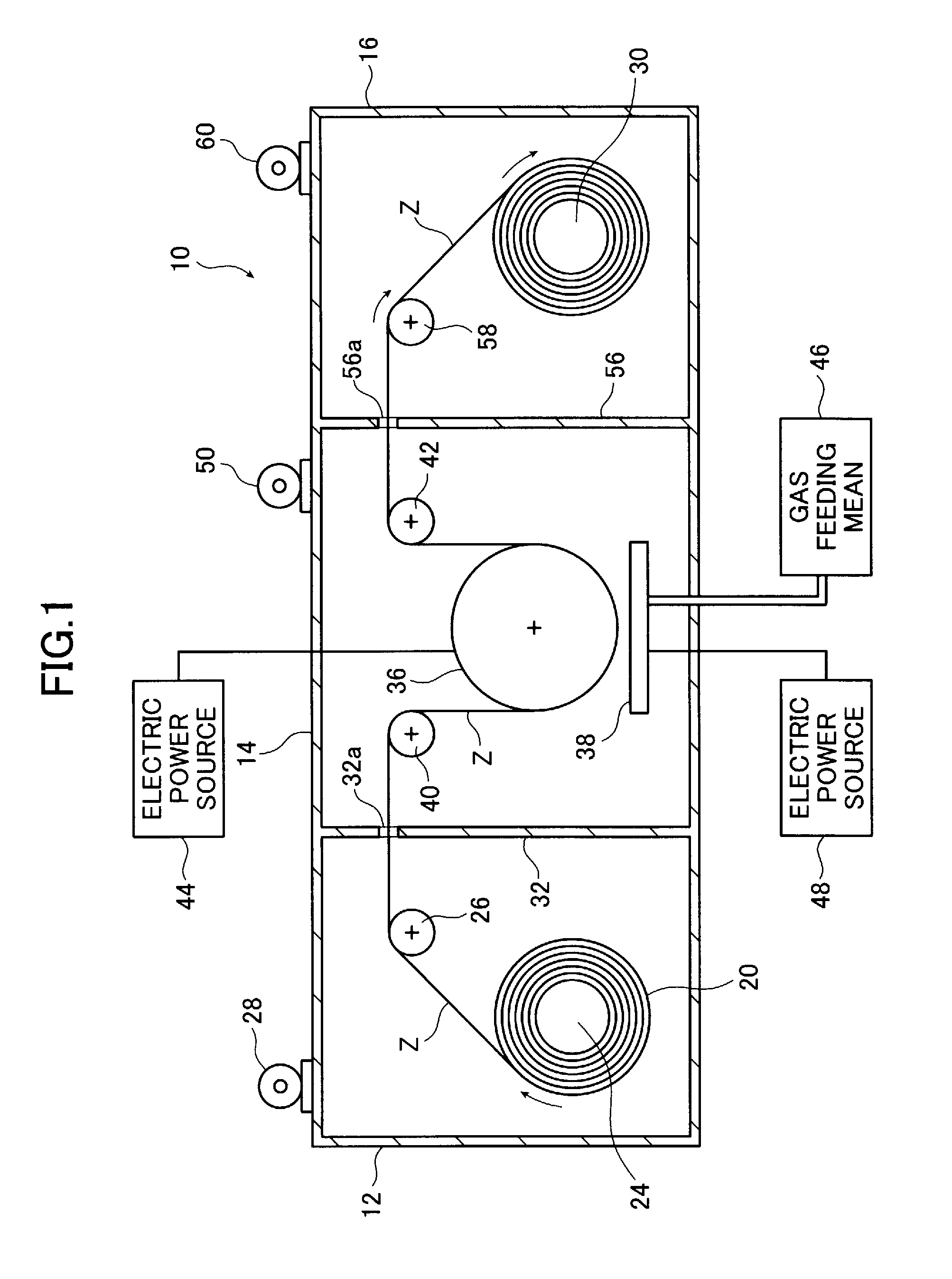 Gas barrier film manufacturing method