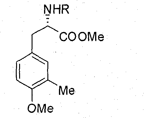 Synthesis of L-3-hydroxyl-4-methoxyl-5-methyl-phenylalaninol/phenylalanine